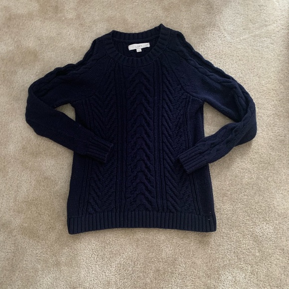 LOFT Cold Shoulder Sweater - Picture 5 of 7